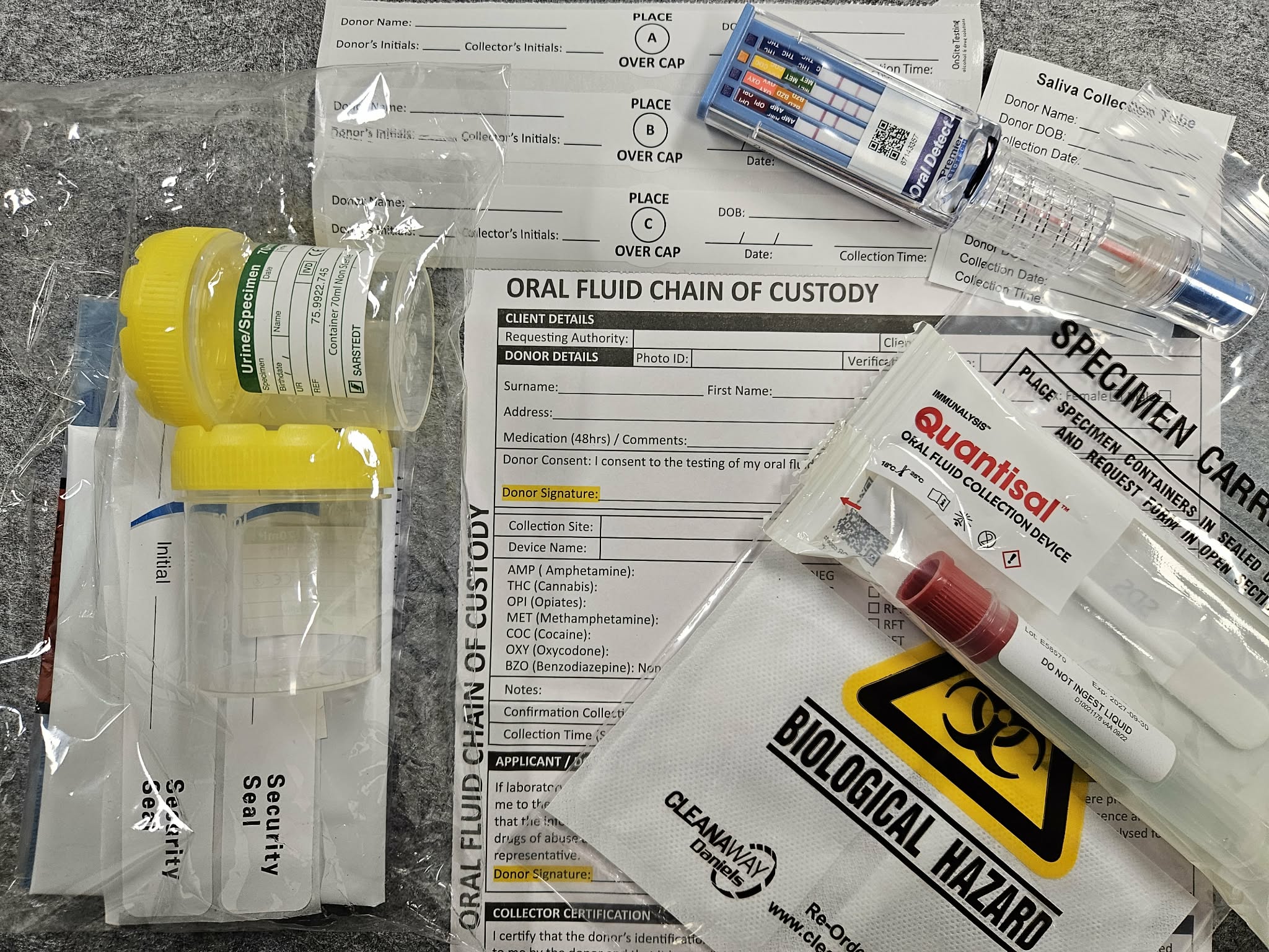 Collect Specimens for Drugs of Abuse Testing training in Hobart, Tasmania
